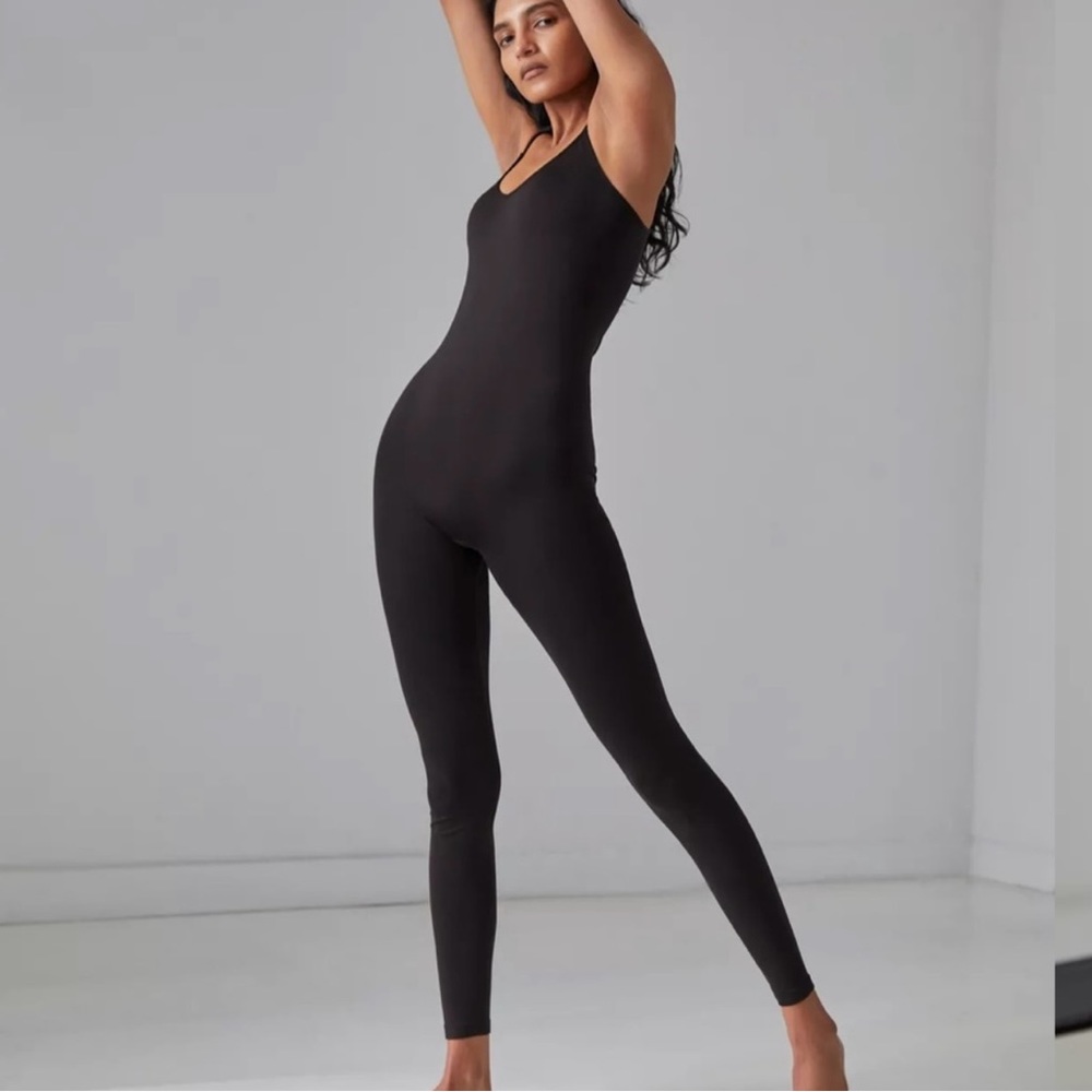 Aritzia The Group Babaton Seamless Black Jumpsuit